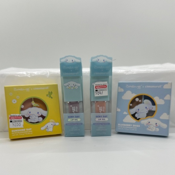 The Creme Shop Other - Cinnamoroll Eyeshadow Palette - Sunshine Day and Blueberry Skies